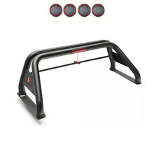 Load image into Gallery viewer, Black Horse Off Road RB001BK-PLFR Classic Roll Bar Kit for Select Chevrolet Silverado 1500, Chevrolet Silverado HD, Chevrolet Silverado 3500, Chevrolet Silverado HD, Dodge Ram 1500, Dodge Ram 2500, Dodge Ram 3500, Ford F-150, GMC Sierra 1500, GMC Sierra