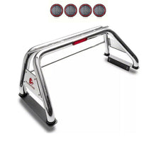 Load image into Gallery viewer, Black Horse Off Road RB001SS-PLFR Classic Roll Bar Kit for Select Chevrolet Silverado 1500, Chevrolet Silverado HD, Chevrolet Silverado 3500, Chevrolet Silverado HD, Dodge Ram 1500, Dodge Ram 2500, Dodge Ram 3500, Ford F-150, GMC Sierra 1500, GMC Sierra