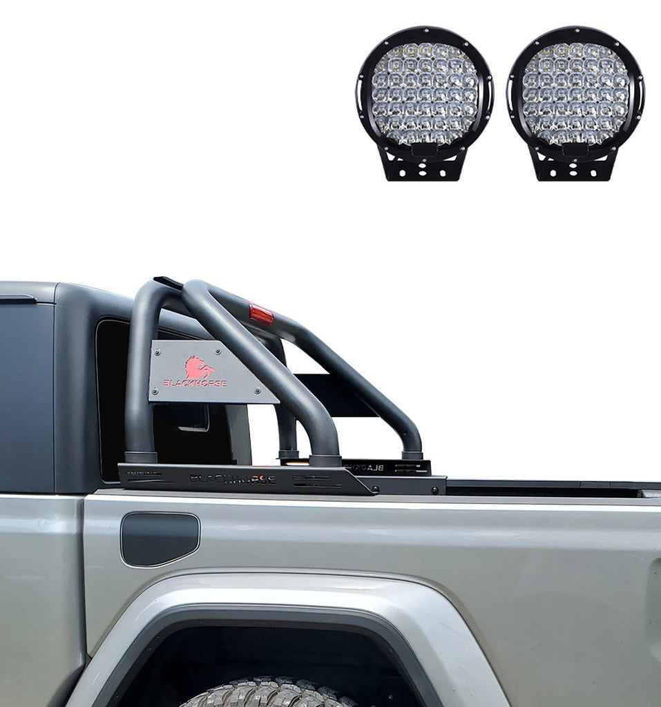 Black Horse Off Road RB007BK-PL69B Classic Roll Bar Kit for Select Nissan Frontier