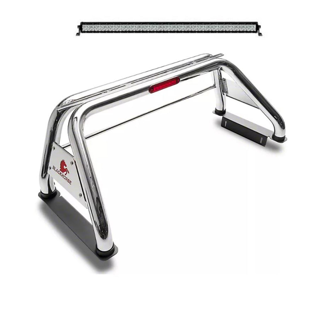 Black Horse Off Road RB015SS-KIT Classic Roll Bar Kit for Select Ford F-250 Super Duty, Ford F-350 Super Duty, Ford F-450 Super Duty