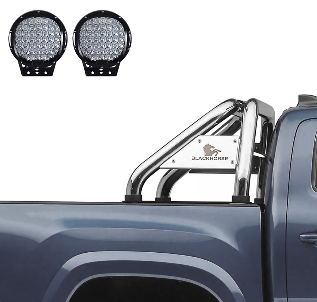 Black Horse Off Road RB015SS-PL69B Classic Roll Bar Kit for Select Ford F-250 Super Duty, Ford F-350 Super Duty, Ford F-450 Super Duty