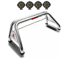 Load image into Gallery viewer, Black Horse Off Road RB015SS-PLB Classic Roll Bar Kit for Select Ford F-250 Super Duty, Ford F-350 Super Duty, Ford F-450 Super Duty