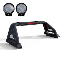 Load image into Gallery viewer, Black Horse Off Road RB01MT-PL69B Classic Pro Roll Bar Kit for Select Chevrolet Silverado 1500, Chevrolet Silverado HD, Chevrolet Silverado HD, Dodge Ram 2500, Dodge Ram 3500, Ford F-150, GMC Sierra 1500, GMC Sierra HD, GMC Sierra HD, Nissan TITAN, Ram