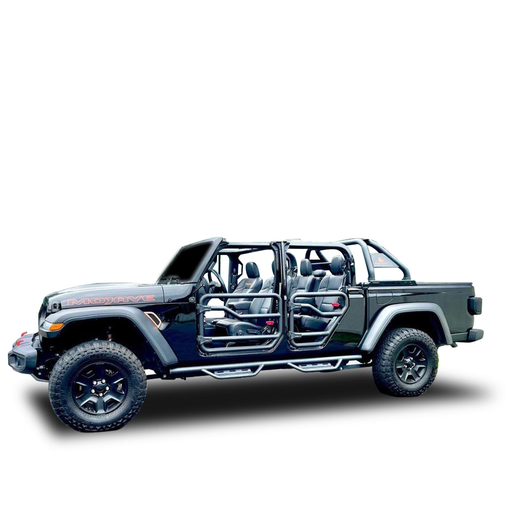 Black Horse Off Road RB09BK-KIT Classic Roll Bar Kit for Select Jeep Gladiator
