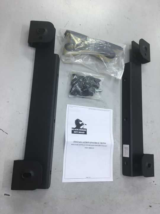 Black Horse Off Road RBB-FO Bracket for Select Ford F-150, Ram 1500, Ram 2500, Ram
