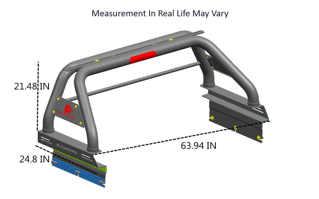 Black Horse Off Road RBB22 Classic Roll Bar for Select Nissan Frontier