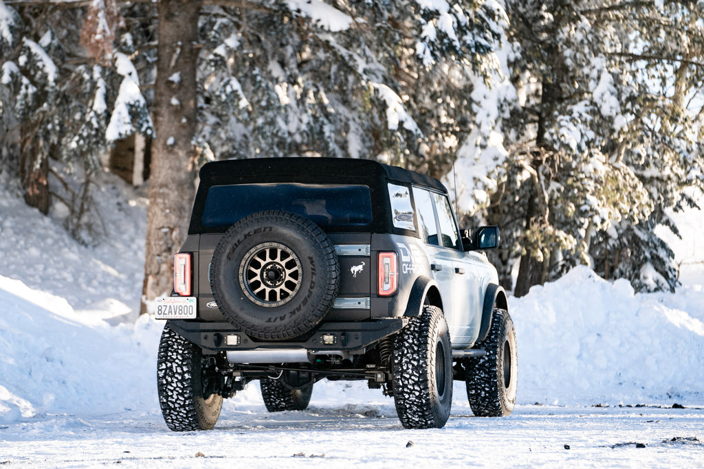 DV8 Offroad RBBR-02 2021-22 Ford Bronco FS-15 Series Rear Bumper for Select Ford Bronco