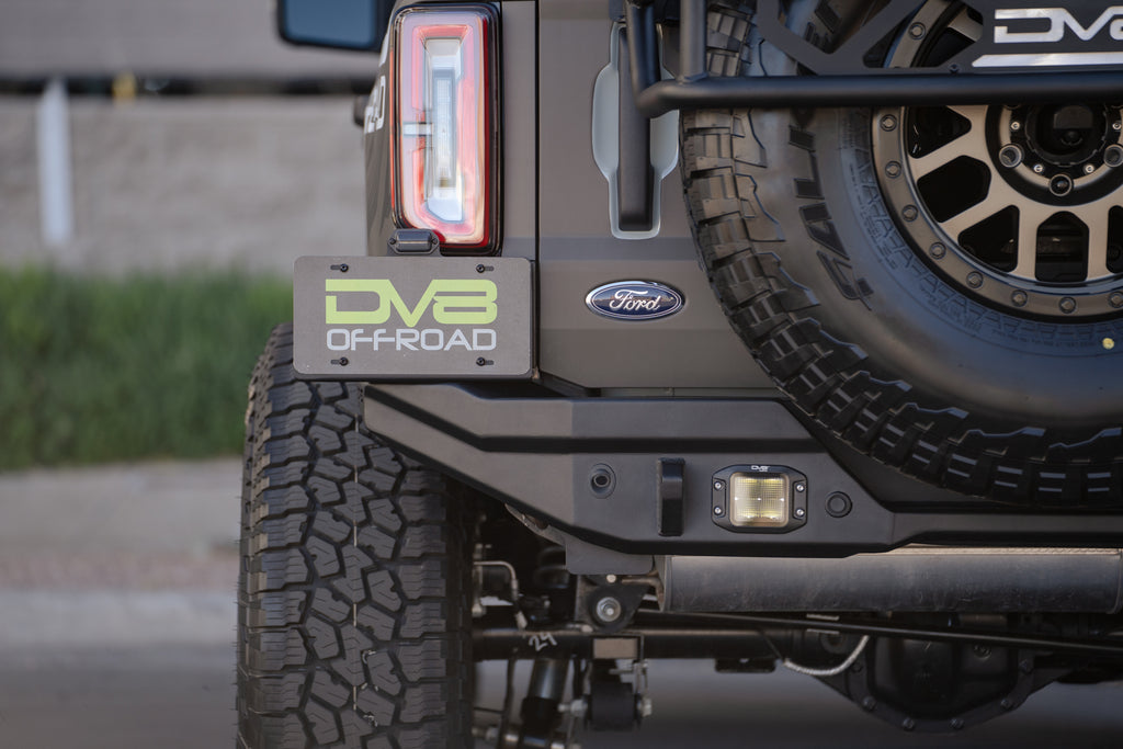 DV8 Offroad RBBR-02 2021-22 Ford Bronco FS-15 Series Rear Bumper for Select Ford Bronco