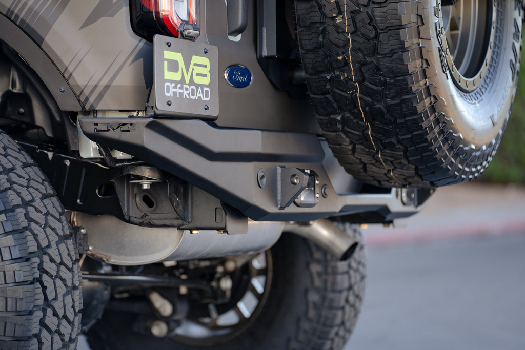 DV8 Offroad RBBR-02 2021-22 Ford Bronco FS-15 Series Rear Bumper for Select Ford Bronco
