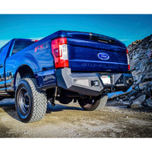Load image into Gallery viewer, DV8 Offroad RBFF2-02 Truck Rear Full Size Bumper for Select Ford F-250 Super Duty, Ford F-350 Super Duty