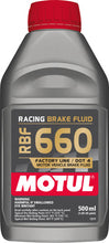 Load image into Gallery viewer, Motul 101667 RBF 660 Factory Line Fully Synthetic Racing DOT 4 Brake Fluid - 500mL