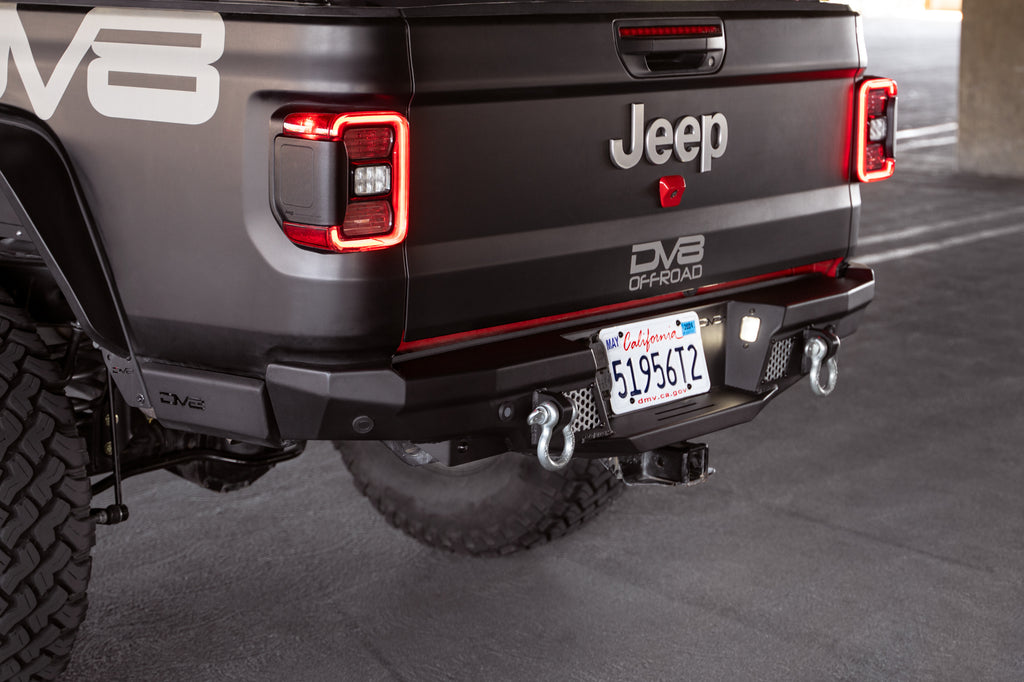 DV8 Offroad RBGL-06 Jeep Gladiator JT MTO Series Rear Bumper