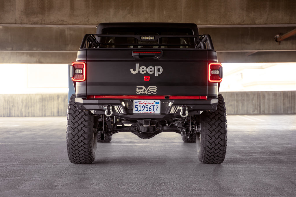 DV8 Offroad RBGL-06 Jeep Gladiator JT MTO Series Rear Bumper