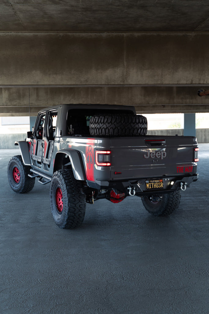 DV8 Offroad RBGL-11 2020-2023 Jeep Gladiator JT FS-15 Series Rear Bumper