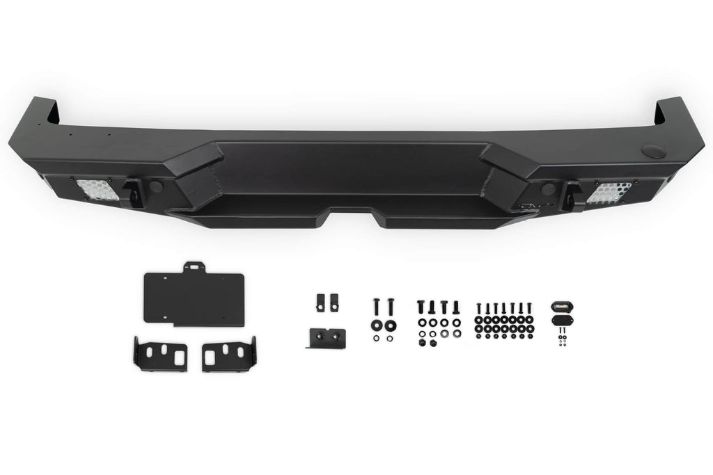 DV8 Offroad RBJL-13 Jeep Wrangler JL MTO Series Rear Bumper w/ Optional Tire Carrier