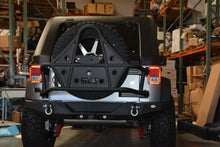 Load image into Gallery viewer, DV8 Offroad RBSTTB-09 Jeep Rear Full Size Bumper RS-9 for Select Jeep Wrangler, Jeep Wrangler JK