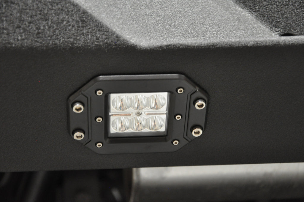 DV8 Offroad RBSTTB-10 Jeep Rear Full Size Bumper RS-10 for Select Jeep Wrangler, Jeep Wrangler JK