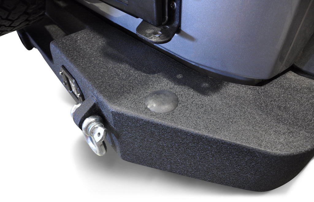 DV8 Offroad RBSTTB-11 Jeep Rear Full Size Bumper RS-11 for Select Jeep Wrangler, Jeep Wrangler JK