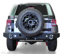Load image into Gallery viewer, DV8 Offroad RBSTTB-11 Jeep Rear Full Size Bumper RS-11 for Select Jeep Wrangler, Jeep Wrangler JK