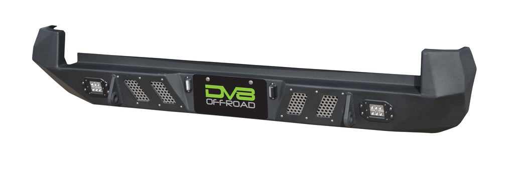 DV8 Offroad RBTT1-03 Truck Rear Full Size Bumper for Select Toyota Tacoma