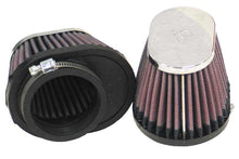 Load image into Gallery viewer, K&amp;N RC-0982 Universal Clamp-On Air Filter for Select Honda VT750C Shadow, Kawasaki EX500, Kawasaki EX500 Ninja 500, Kawasaki EX500 Ninja 500R, Kawasaki KZ750B/E, Kawasaki KZ750G LTD II, Kawasaki KZ750K LTD Belt, Kawasaki KZ750M CSR, Suzuki GS400X, Suzuki