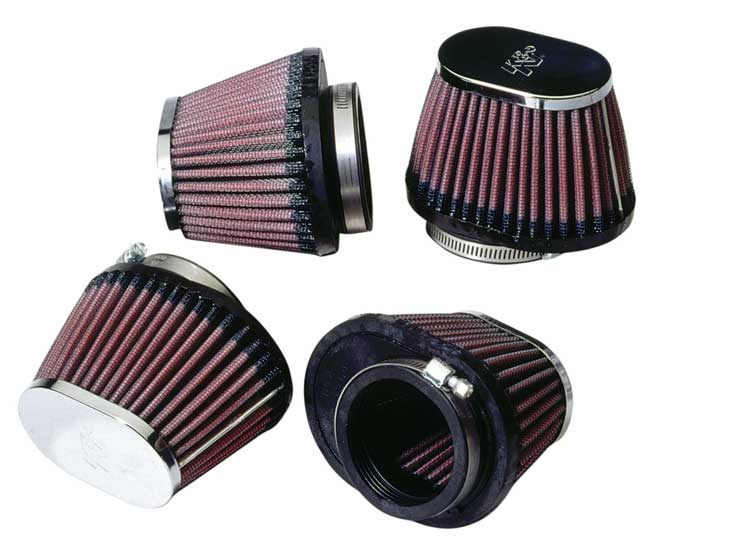 K&N RC-0984 Universal Clamp-On Air Filter for Select Honda CB1000C Custom, Honda CB1100F, Honda CB750C Custom, Honda CB750F Super Sport, Honda CB750K, Honda CB750L, Honda CB750SC Nighthawk, Honda CB900C Custom, Honda CB900F Super Sport, Kawasaki