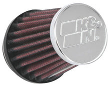 Load image into Gallery viewer, K&amp;N RC-2290 Universal Clamp-On Air Filter for Select Kawasaki KZ550A, Kawasaki KZ550C LTD, Kawasaki KZ550D/H GPZ, Kawasaki KZ550M LTD Shaft