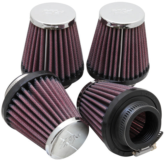 K&N RC-2314 Universal Clamp-On Air Filter for Select Honda CB750A Automatic, Honda CB750F Super Sport, Honda CB750K, Kawasaki KZ650B/F, Kawasaki KZ650C Custom, Kawasaki KZ650D SR, Kawasaki KZ650E LTD, Suzuki GS550, Suzuki GS550E, Suzuki GS550L