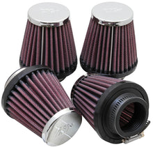 Load image into Gallery viewer, K&amp;N RC-2314 Universal Clamp-On Air Filter for Select Honda CB750A Automatic, Honda CB750F Super Sport, Honda CB750K, Kawasaki KZ650B/F, Kawasaki KZ650C Custom, Kawasaki KZ650D SR, Kawasaki KZ650E LTD, Suzuki GS550, Suzuki GS550E, Suzuki GS550L
