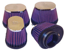 Load image into Gallery viewer, K&amp;N RC-2454 Universal Clamp-On Air Filter for Select Kawasaki KZ1000A/J, Kawasaki KZ1000B/K LTD, Kawasaki KZ1000C/P Police, Kawasaki KZ1000D Z1R, Kawasaki KZ1000E Shaft, Kawasaki KZ900 LTD, Kawasaki KZ900/Z1, Suzuki GS1000, Suzuki GS1000E, Suzuki
