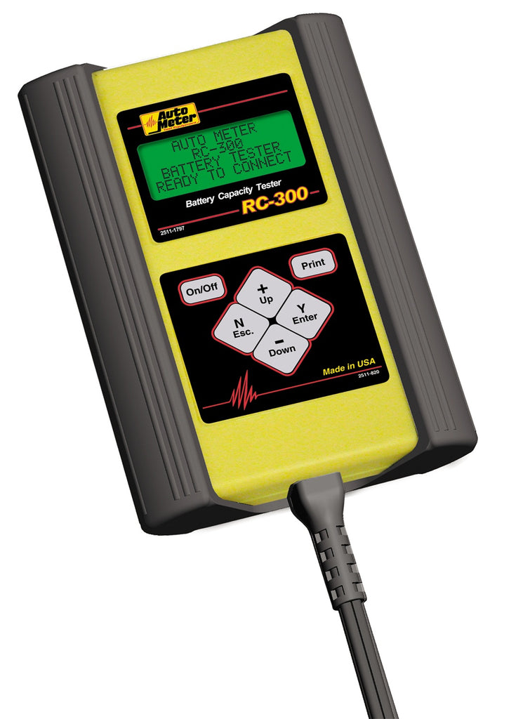 AutoMeter RC-300 4-50AH BATTERY CAPACITY TESTER, HANDHELD