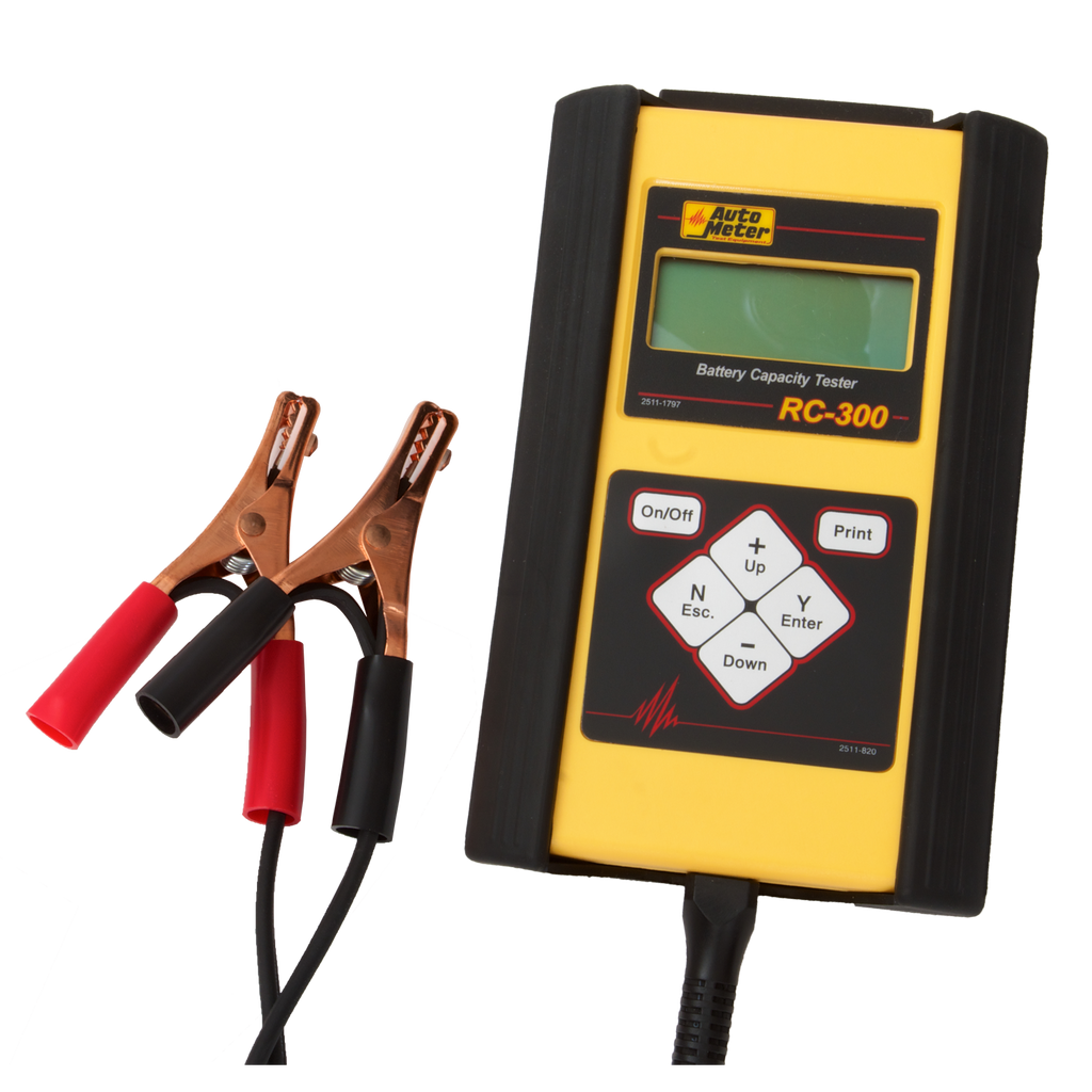 AutoMeter RC-300 4-50AH BATTERY CAPACITY TESTER, HANDHELD