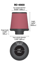 Load image into Gallery viewer, K&amp;N RC-4900 Universal Clamp-On Air Filter