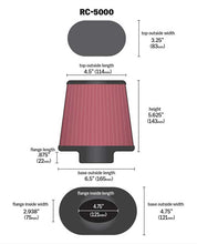 Load image into Gallery viewer, K&amp;N RC-5000 Oval Flg; GM TPI Custom
