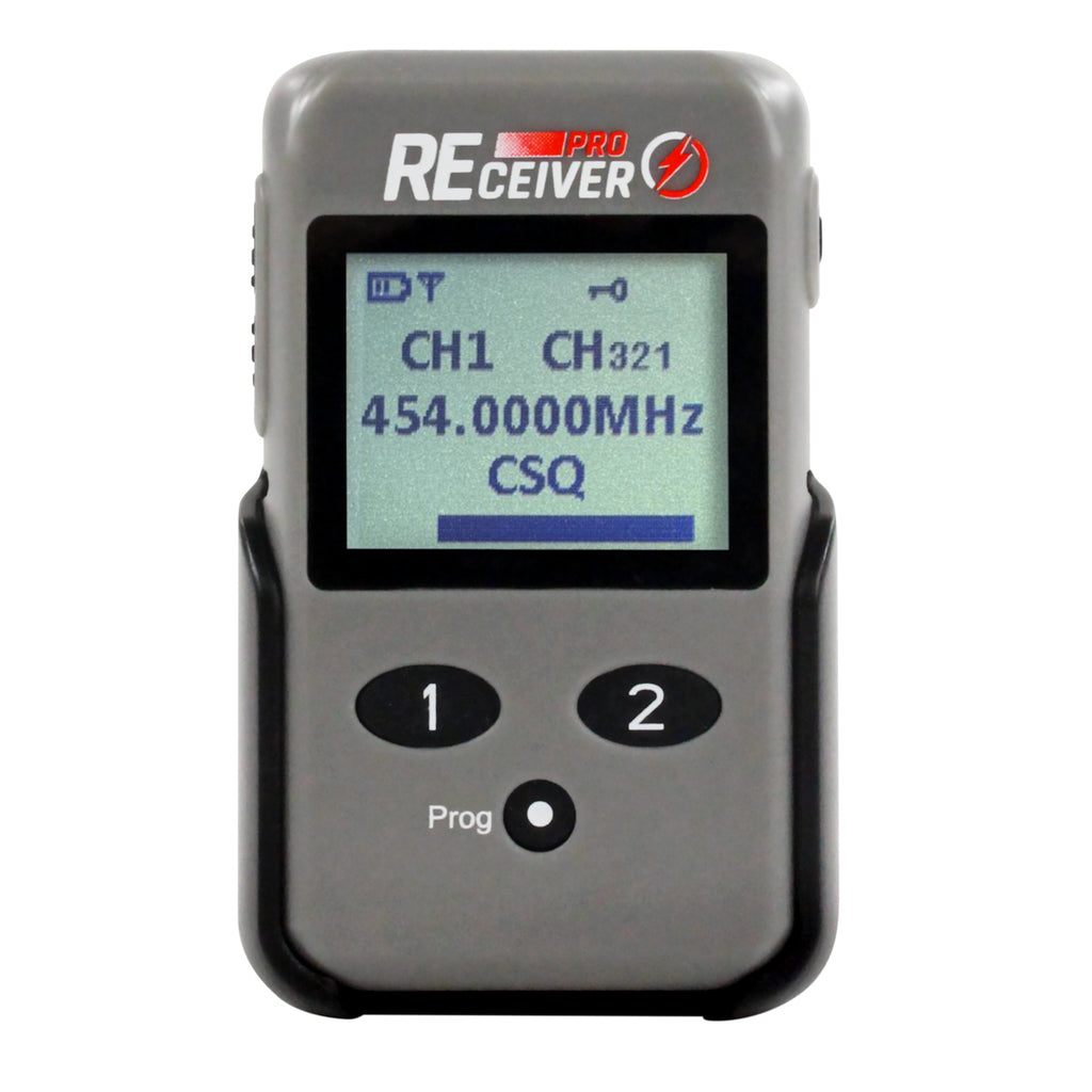 RACING ELECTRONICS RECEIVER-PRO Radio Receiver PRO UHF 450-470MHZ 2 Channel