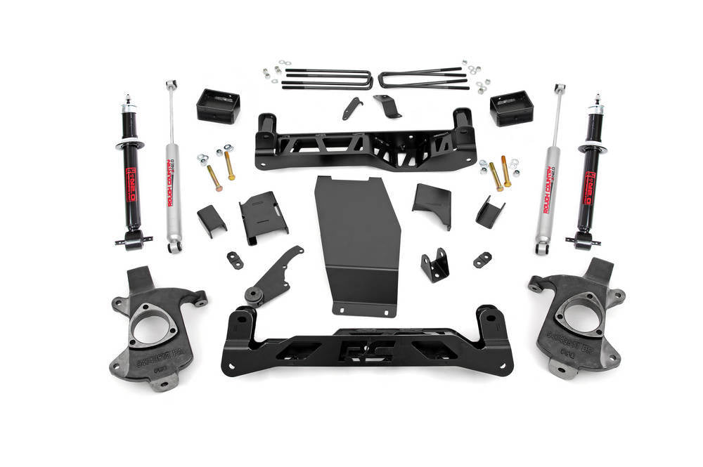 ROUGH COUNTRY 224.23 GM 14-17 1500 5IN ALUMIN UM KNUCKLE KIT W/ STRUTS