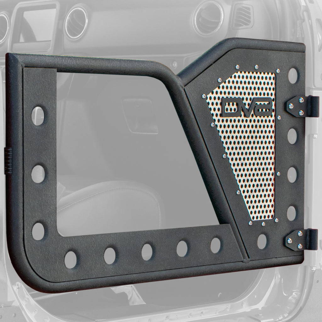 DV8 Offroad RDJL-01F Rock Door; Front for Select Jeep Gladiator, Jeep Wrangler