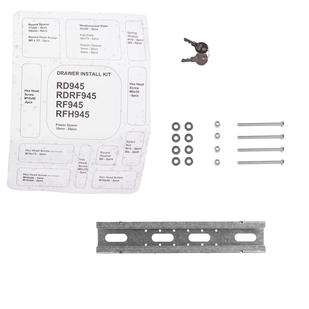 ARB RDRF945 Roller Drawer with Roller Floor