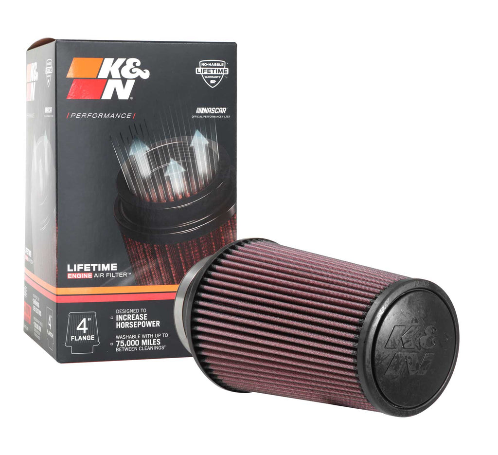 K&N RE-0870 Universal Clamp-On Air Filter