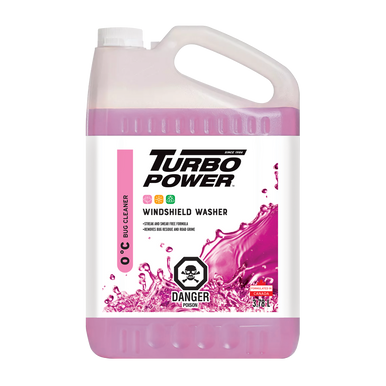 Turbo Power 15-214 Bug Cleaner Summer Windshield Washer Fluid, 0°C, 3.78L