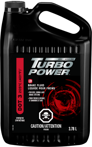 Turbo Power 15-814 Brake Fluid DOT 3