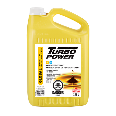 Turbo Power 16-114 50/50 Premixed Antifreeze/Coolant, Global Extended Life, 3.78L