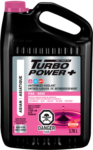 Recochem 16-184P Turbo Power™+ Asian Pink, 50/50 Premix - 3.78L