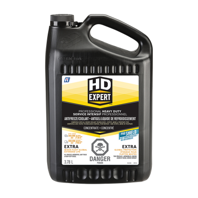 HD Expert 16-314 Concentrate Mixed-Fleet Global Heavy Duty Antifreeze/Coolant, Extra, 3.78L