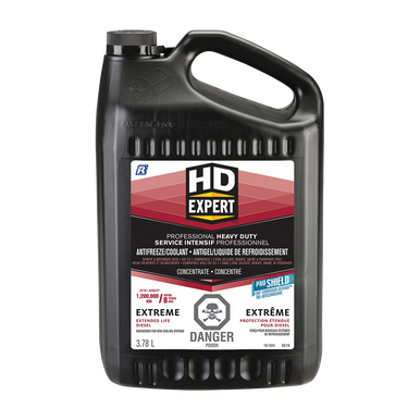 HD Expert 16-524 Concentrate Extended Life Heavy Duty Antifreeze/Coolant, Extreme, 3.78L