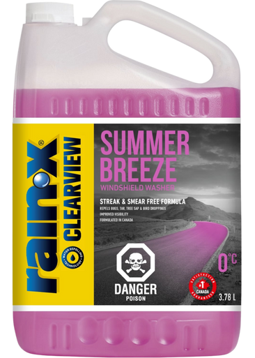 Recochem 35-524RX Rain-X® ClearView Summer Breeze Windshield Wash, 0°C