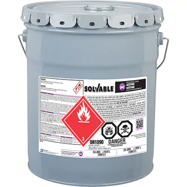 Solvable 53-268 Acetone, 18.9 L