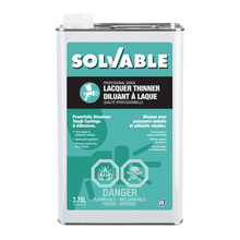 Load image into Gallery viewer, Solvable 53-354 Lacquer Thinner, 3.78 L