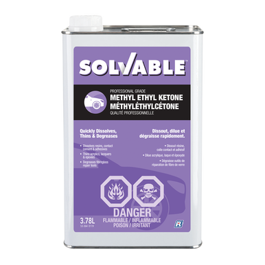 Solvable 53-364 Methy Ethyl Ketone (MEK), 3.78 L