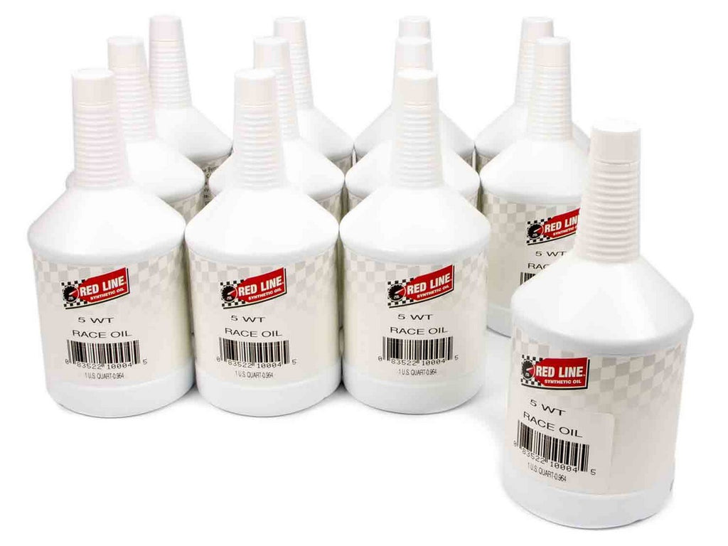 REDLINE OIL 10044 5WT Race Oil Case/12